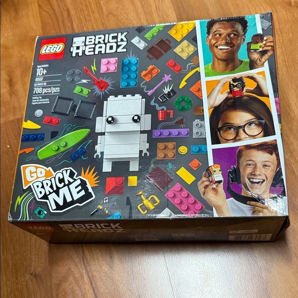 Lego Brick Headz set 41597 new in sealed box 708 pieces rare & retired - Picture 5 of 8